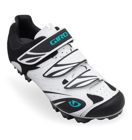 Giro Giro Riela Shoe White/Black/Dynasty Green 36