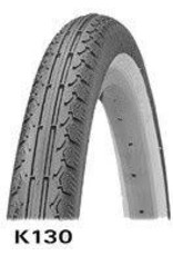 Kenda Kenda Cruiser K130 Tire - 26 x 2.125", Clincher, Wire, Black/White, 22tpi