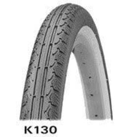 Kenda Kenda Cruiser K130 Tire - 26 x 2.125", Clincher, Wire, Black/White, 22tpi