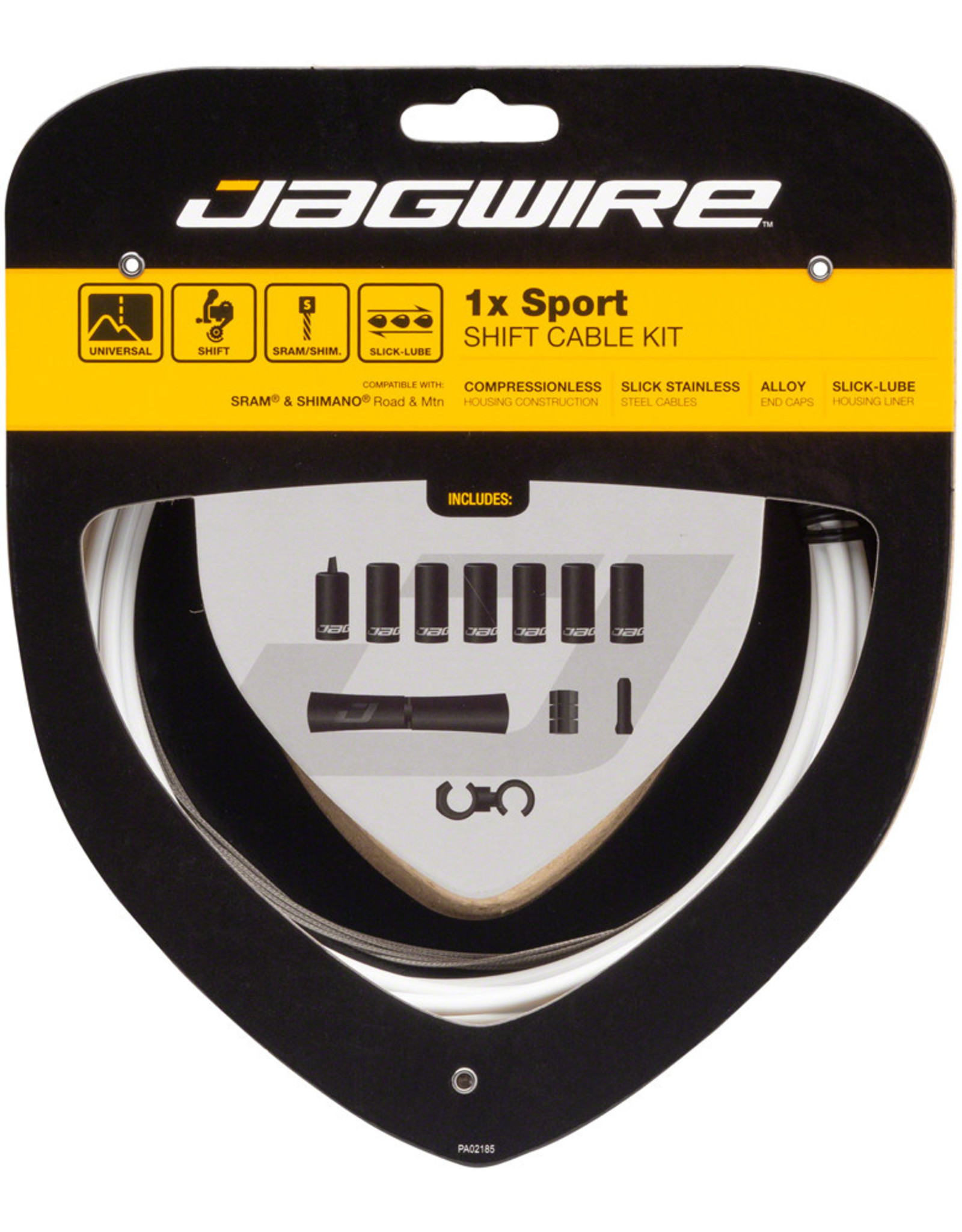JAGWIRE Jagwire 1x Sport Shift Cable Kit for SRAM/Shimano