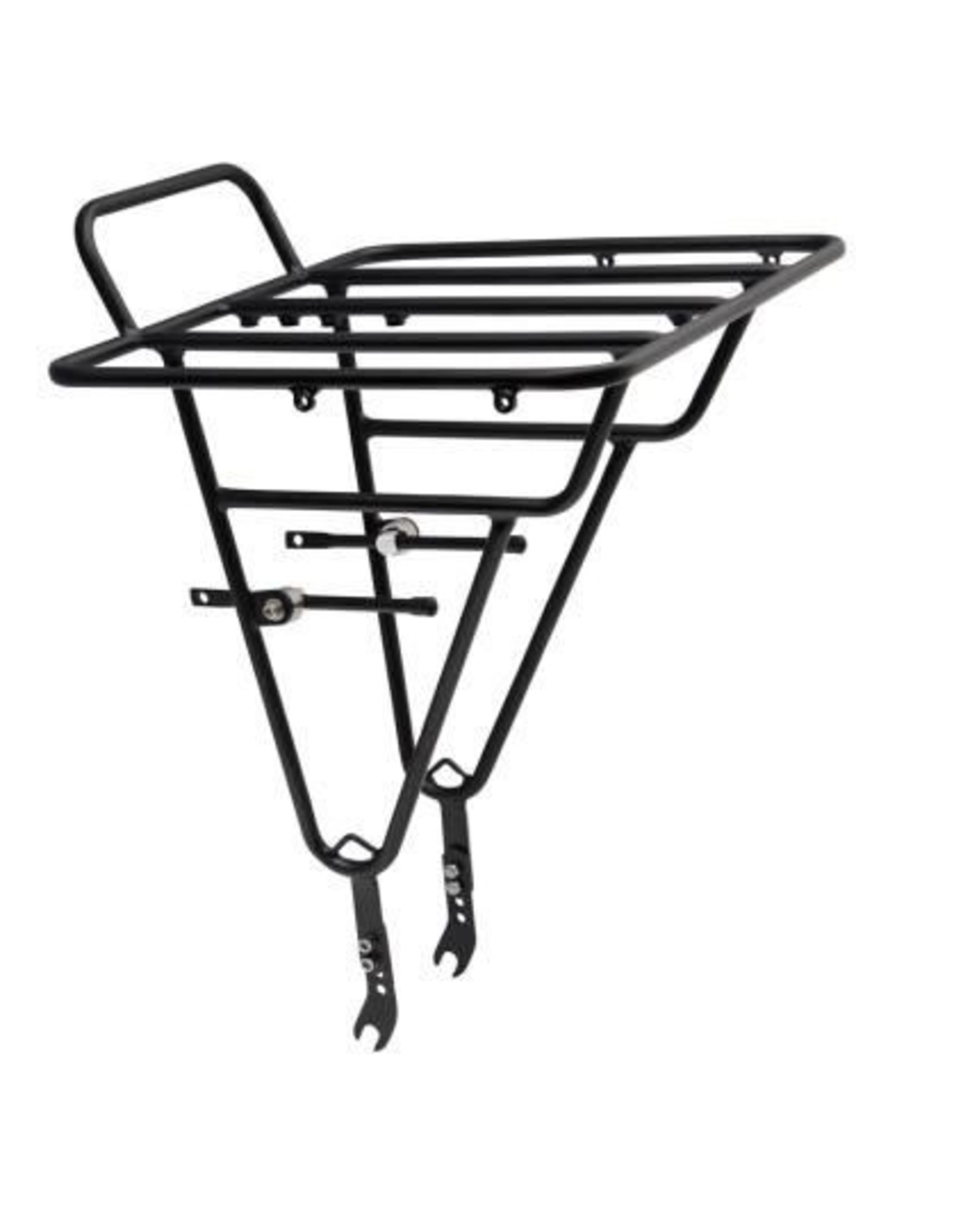 Soma Fabrications Soma Rack Porteur Deluxe Front Black CrMo