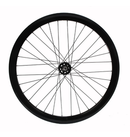 Fyxation 700c Front and Rear Fyxation Pusher Fixed Gear Wheelset Black