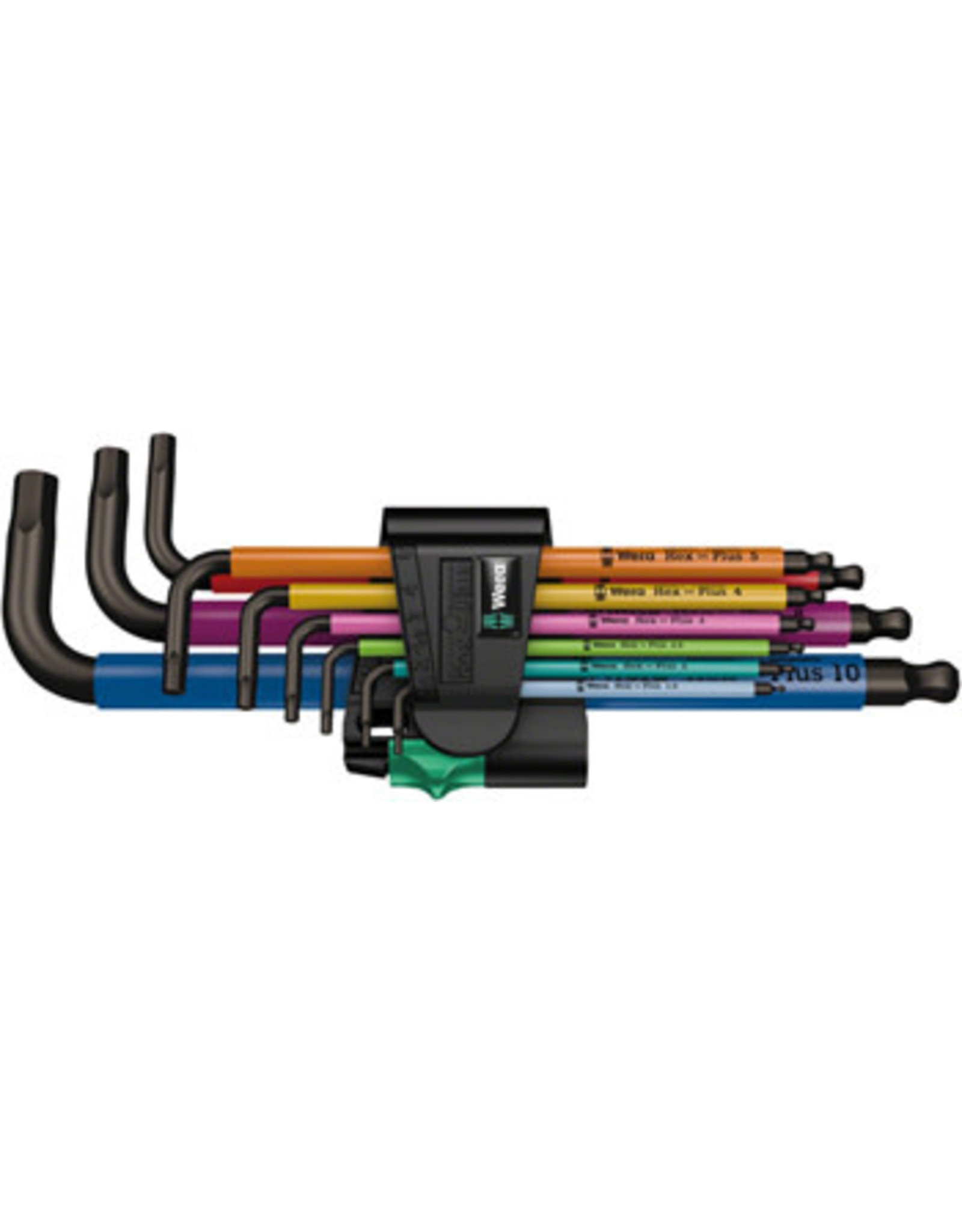 Wera Wera 950/9 Hex-Plus SB L-Key Hex Wrench Set - Metric, Multicolor