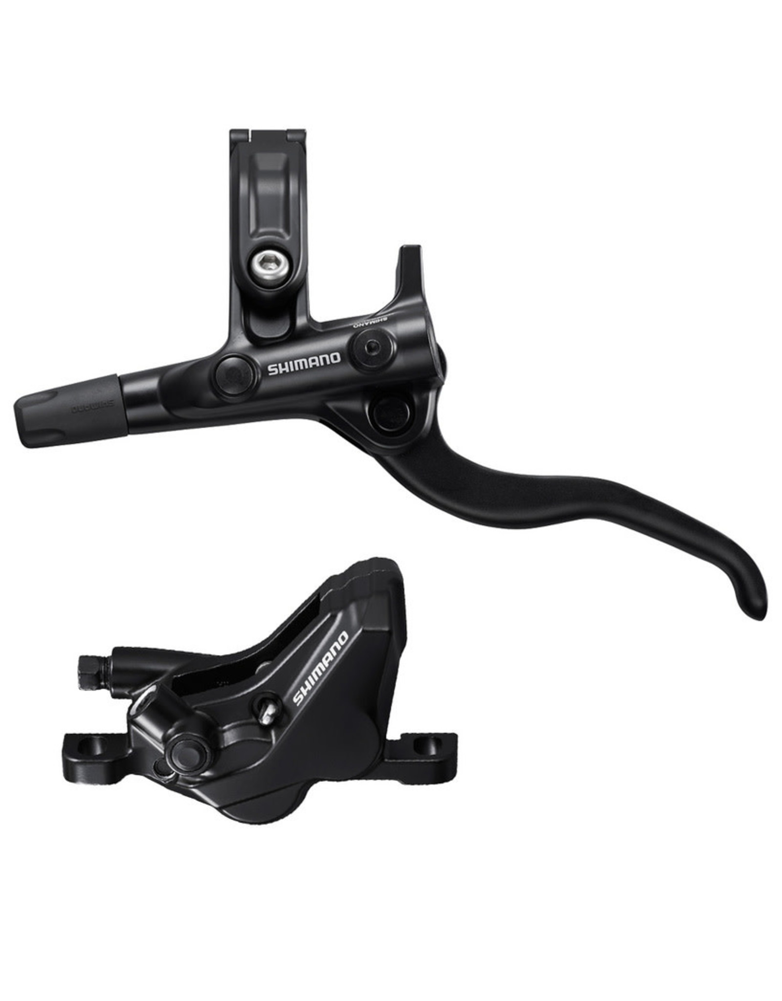 Shimano Shimano Deore BL-M4100/BR-MT420 Disc Brake and Lever - Front, Post, Hydraulic, Resin Pads, Gray