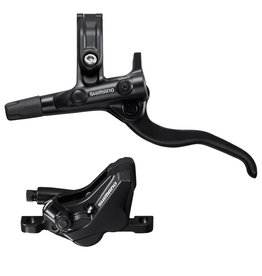 Shimano Shimano Deore BL-M4100/BR-MT420 Disc Brake and Lever - Front, Post, Hydraulic, Resin Pads, Gray