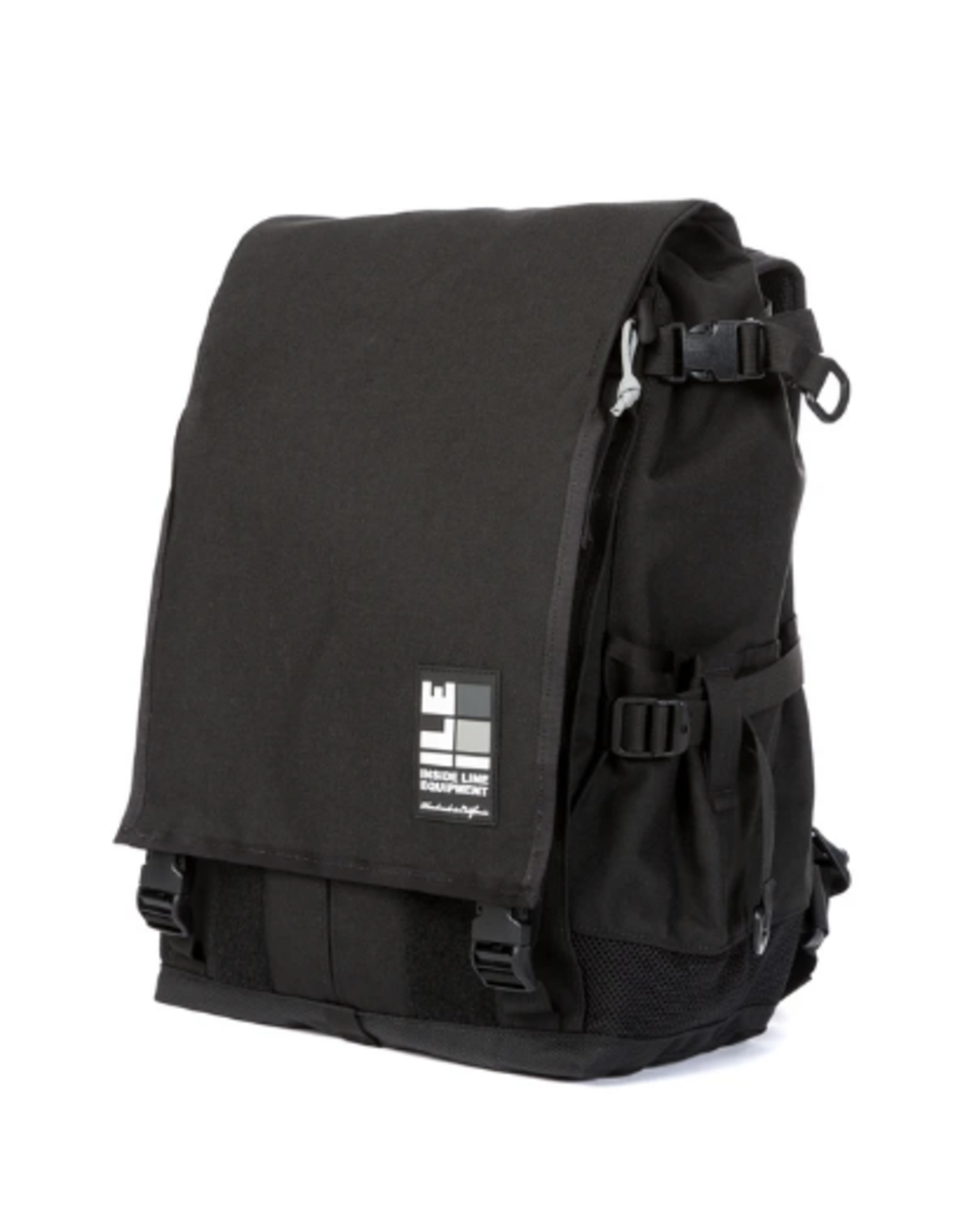 ILE Flaptop Backpack Black Cordura