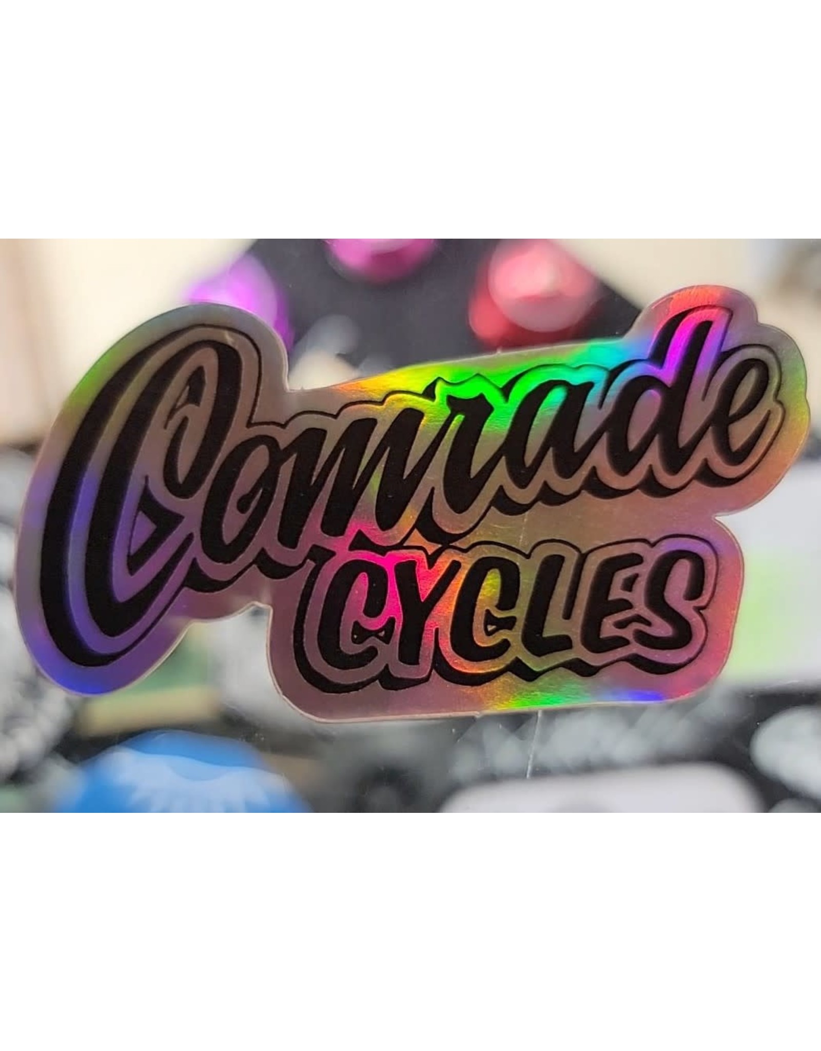 Comrade Cycles Comrade Cycles Shiny Sticker 3"