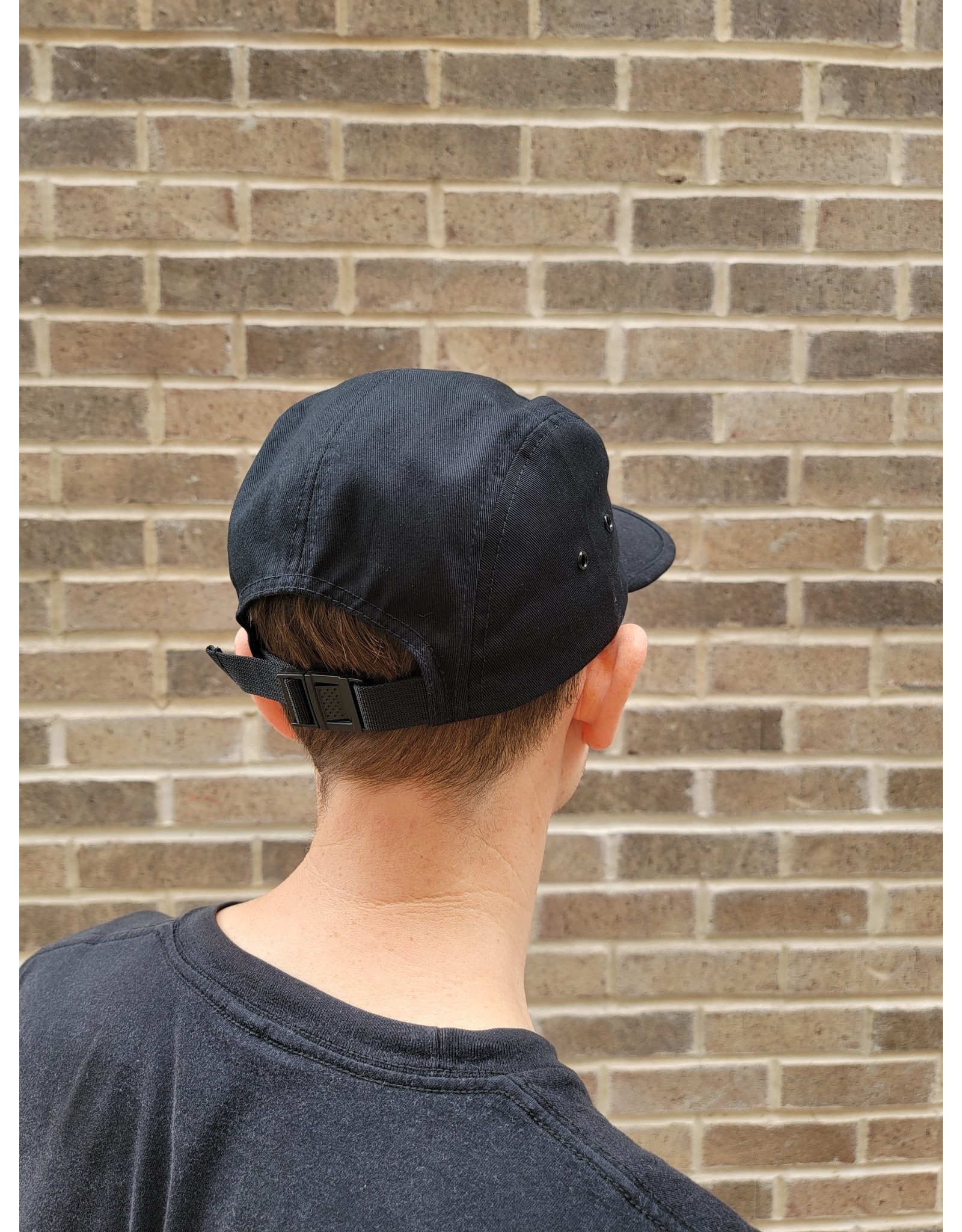 Comrade Cycles Comrade Cycles Mechanic 5 Panel Hat Cap Black