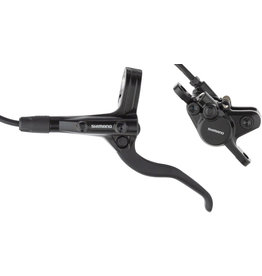 Shimano Shimano Acera BL-MT401/BR-MT400 Disc Brake and Lever - Front, Hydraulic, Post Mount, Resin Pads, Black