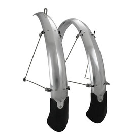 Planet Bike Planet Bike CASCADIA ALX Fenders 29 x 65mm Silver