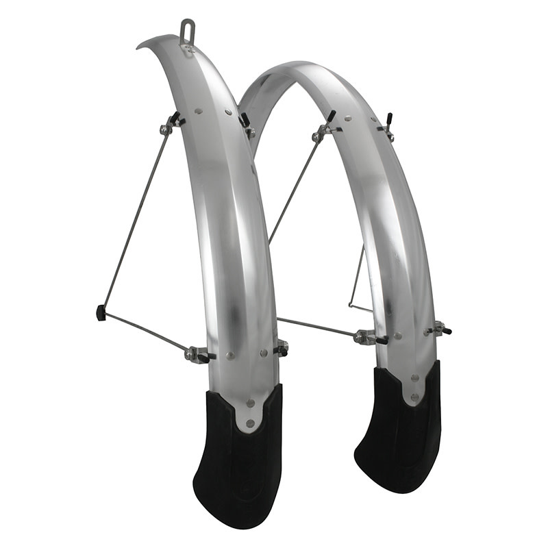 Planet Bike CASCADIA ALX Fenders 29 x 65mm Silver Comrade Cycles