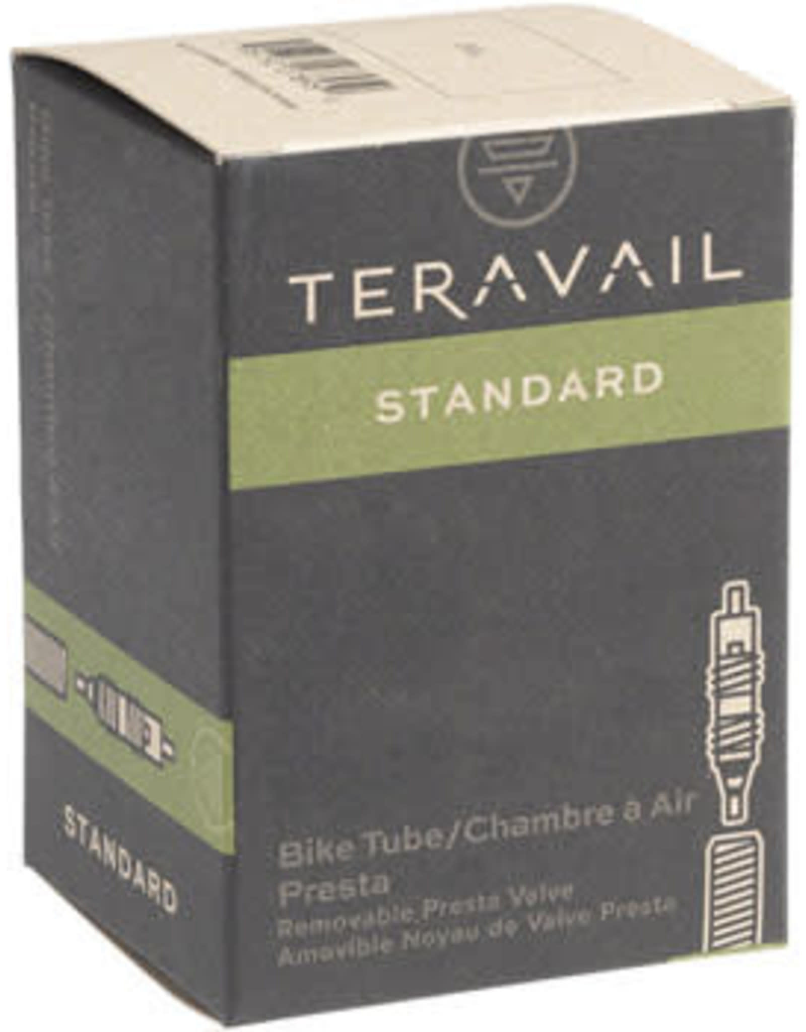 Q-Tubes Teravail PV 700c x 30-43mm Tube (48mm Presta Valve)