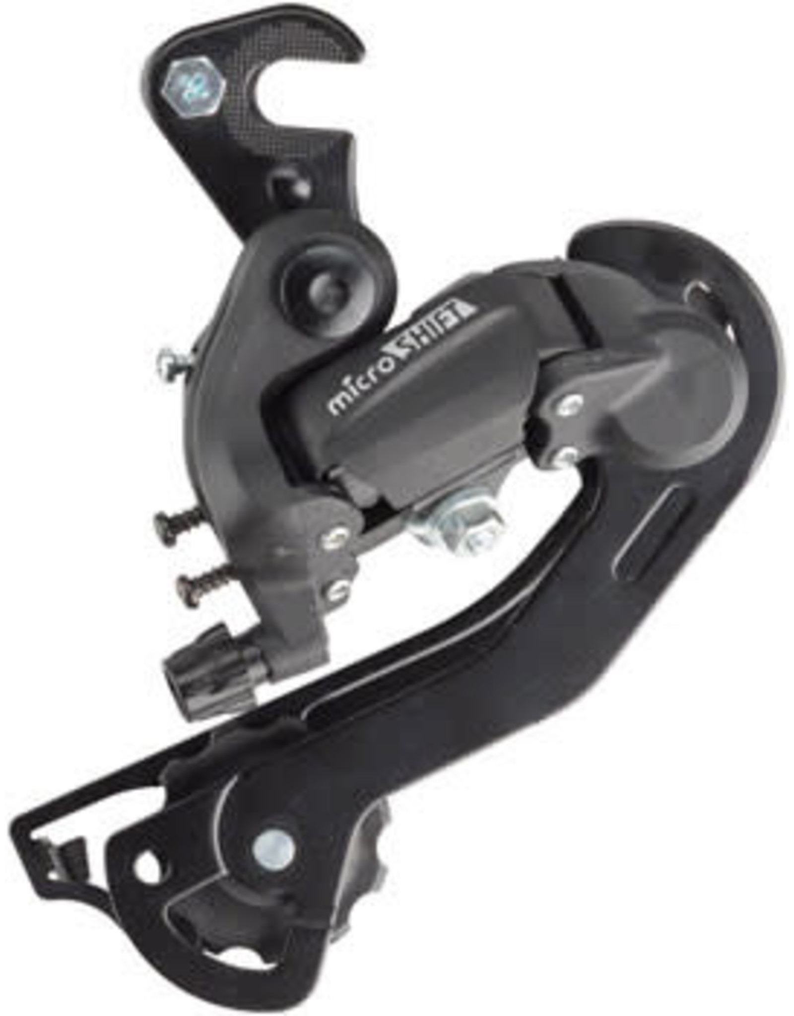 MicroShift microSHIFT M21 Rear Derailleur - 6,7 Speed, Long Cage, Dropout Claw Hanger, Black