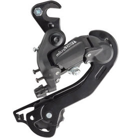 MicroShift microSHIFT M21 Rear Derailleur - 6,7 Speed, Long Cage, Dropout Claw Hanger, Black