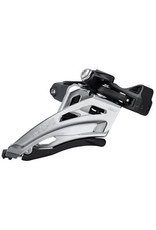 Shimano Shimano Deore FD-M4100-M Front Derailleur 10 Speed, Double, Side Swing, Front Pull, Clamp Band, Silver/Black