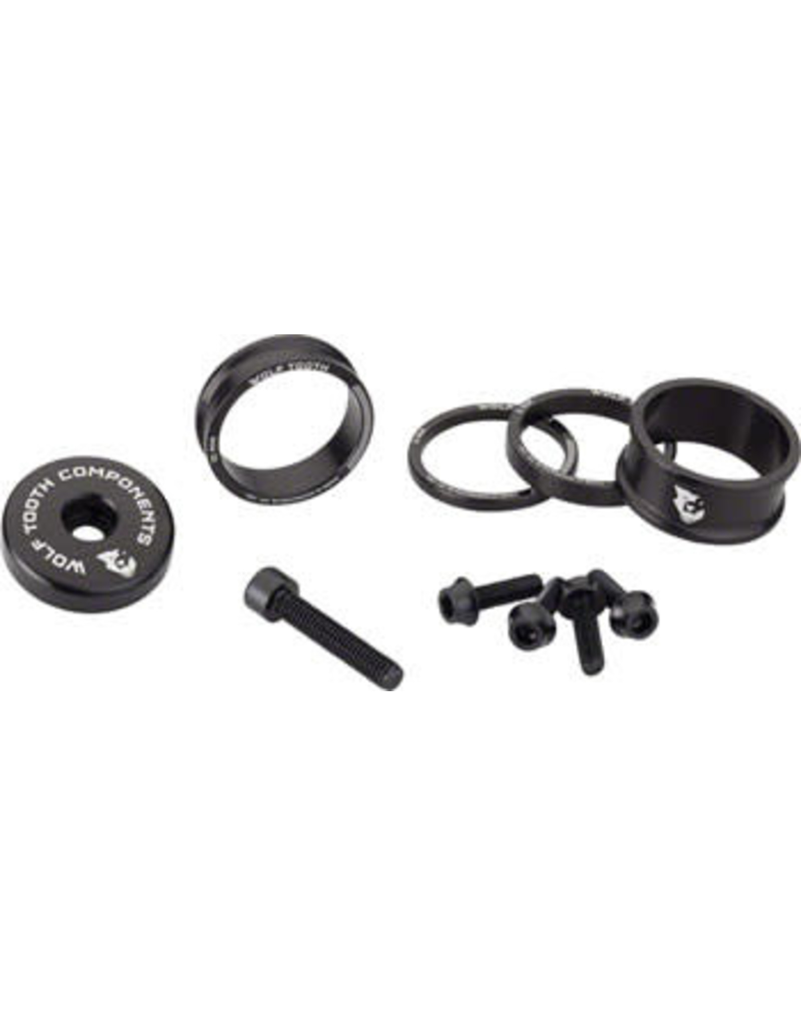 Wolf Tooth BlingKit: Headset Spacer Kit 3, 5,10, 15mm