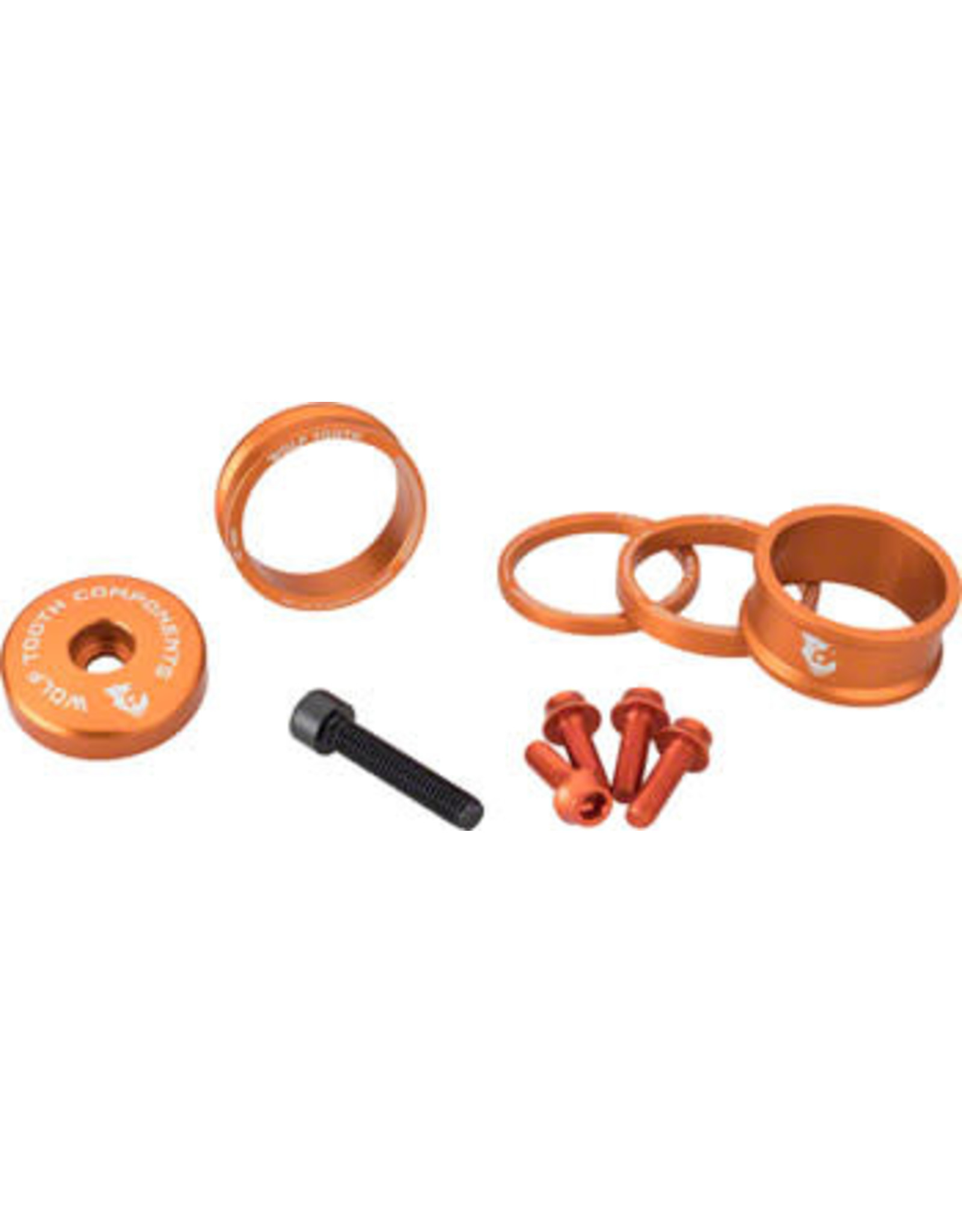 Wolf Tooth BlingKit: Headset Spacer Kit 3, 5,10, 15mm