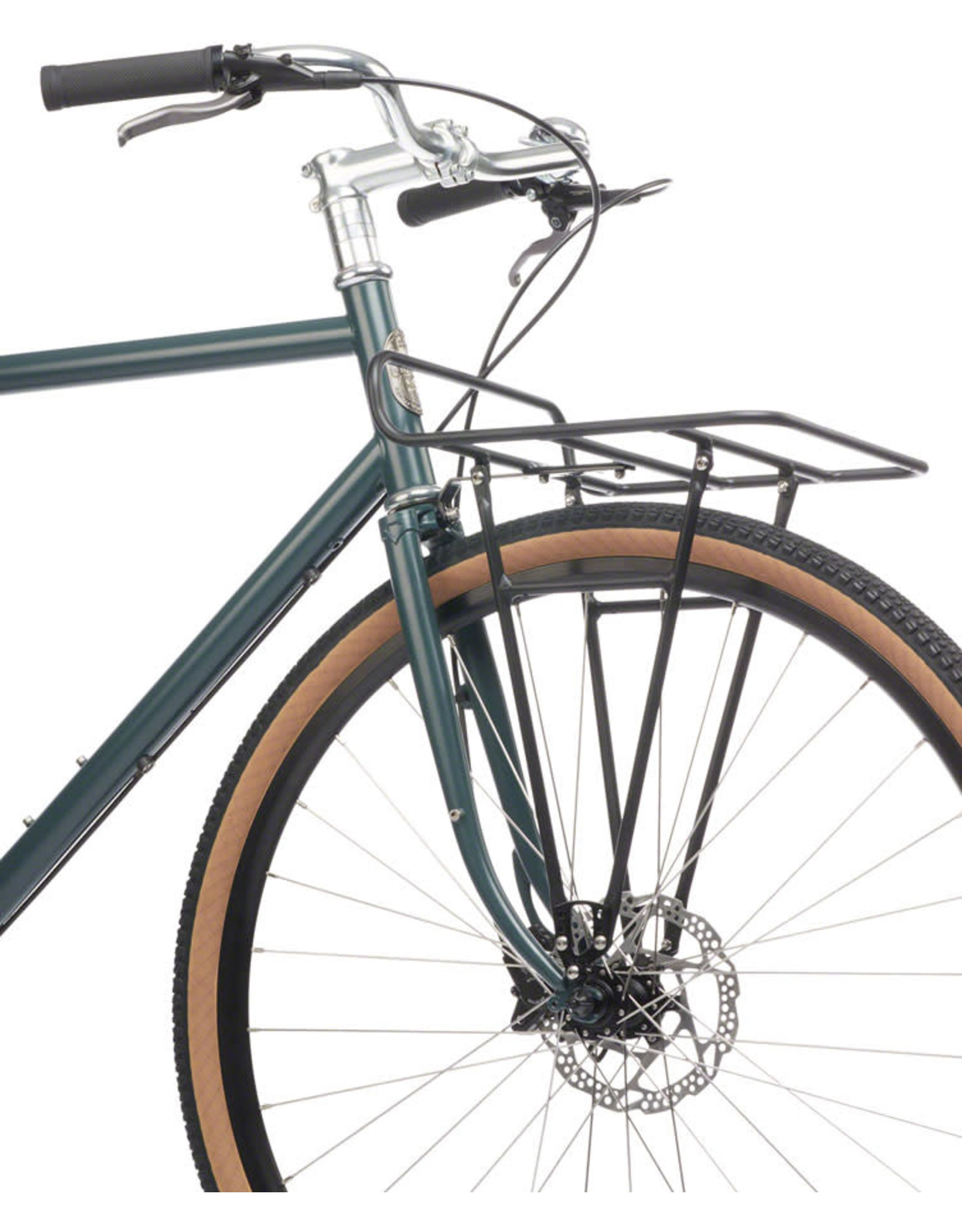 Pelago Bicycles Pelago Commuter Front Rack - Large, Aluminum, Black