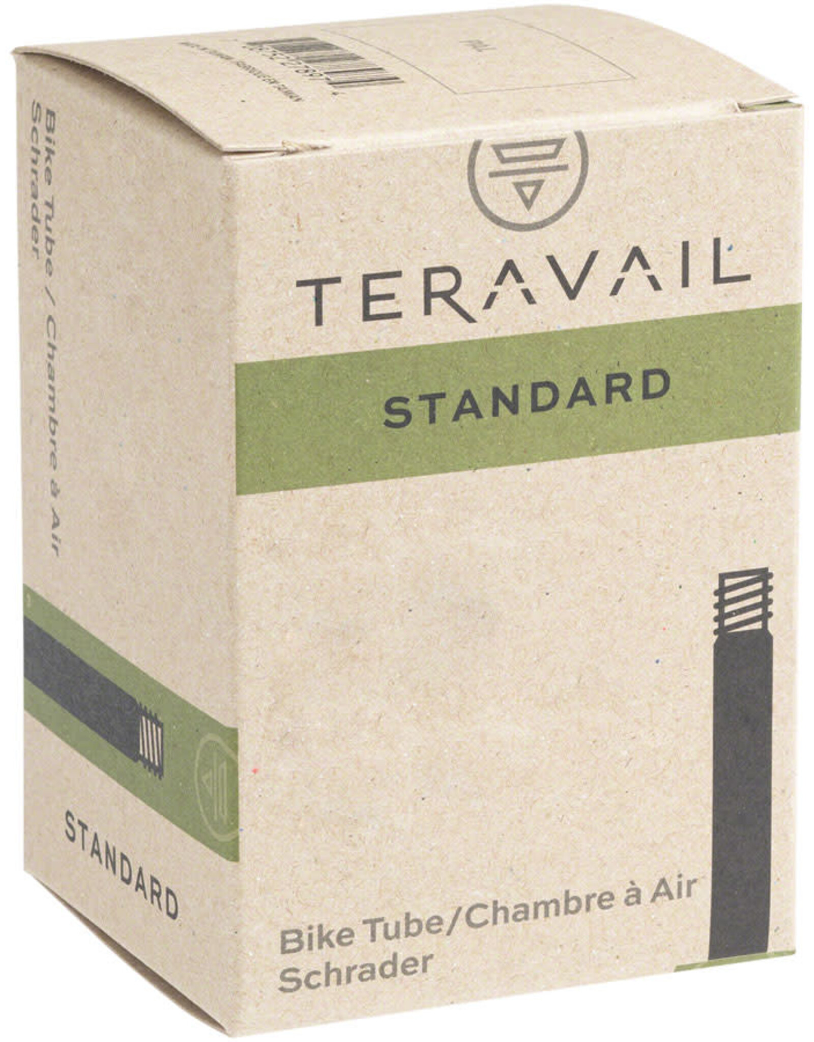 Q-Tubes order JBI 6378 Teravail Standard Tube - 700 x 28 - 35mm, Schrader Valve