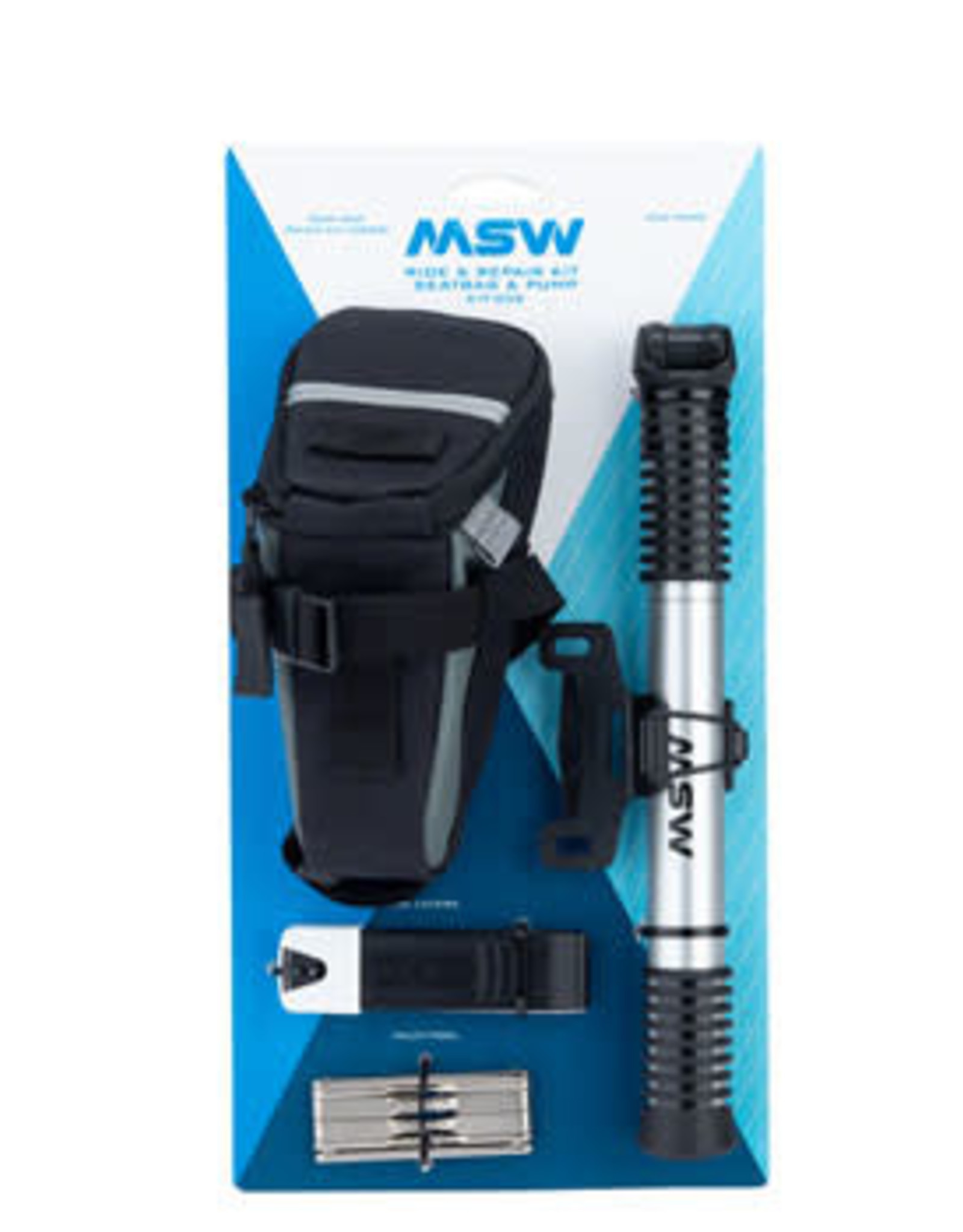 MSW MSW Ride & Repair Kit w/ Seatbag & Airlift Mini Pump