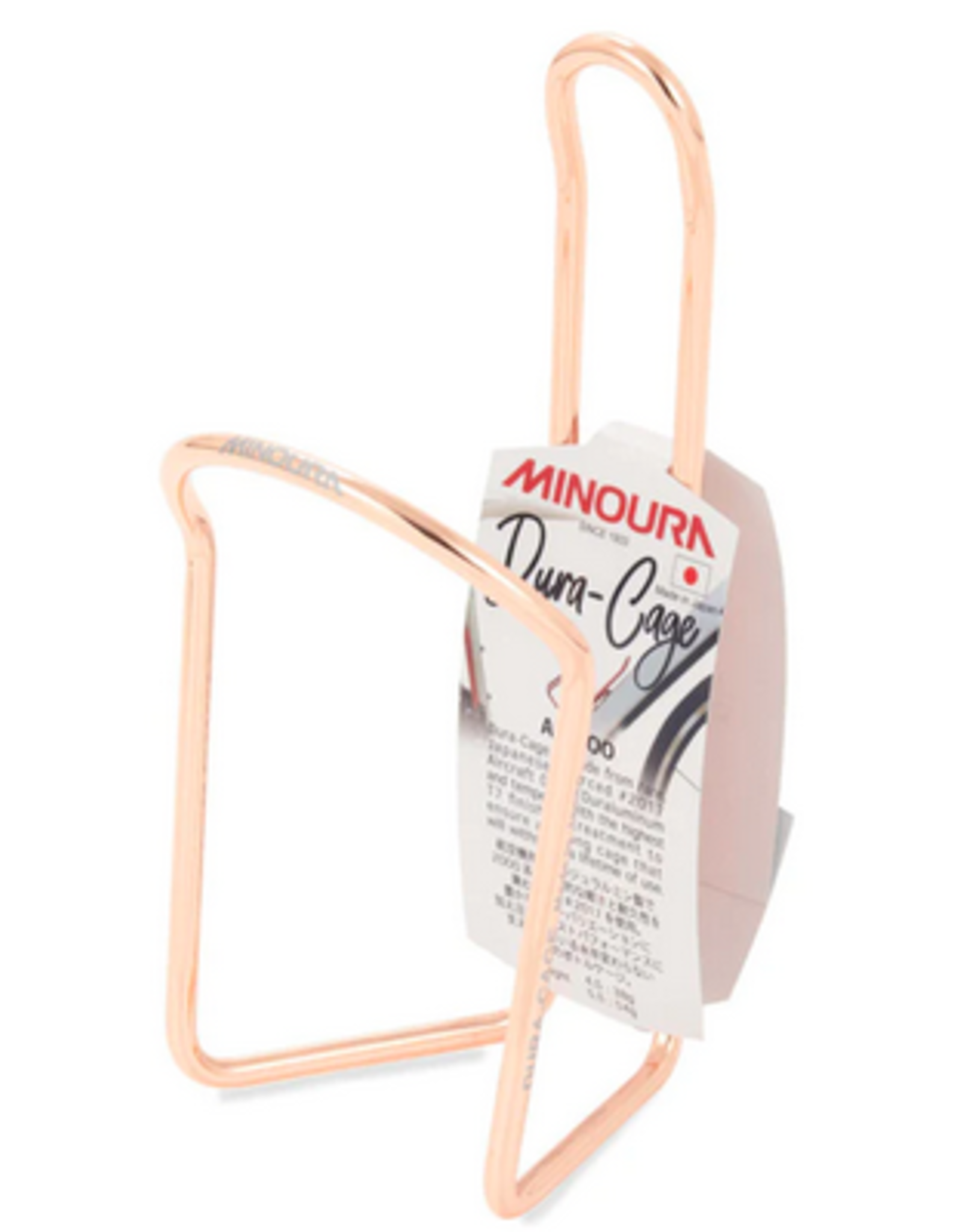 MINOURA Minoura Dura-Cage 4.5 AL Bottle Cage w/ AL Bolts Copper