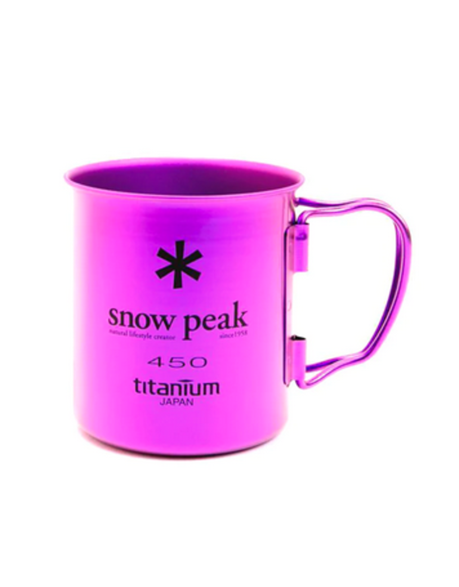 Snow Peak Snow Peak Titanium Single Wall Mug 450ml