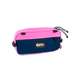 North St. Bags North St Pioneer 12 Hip Pack Handlebar Bag Pink/Blue