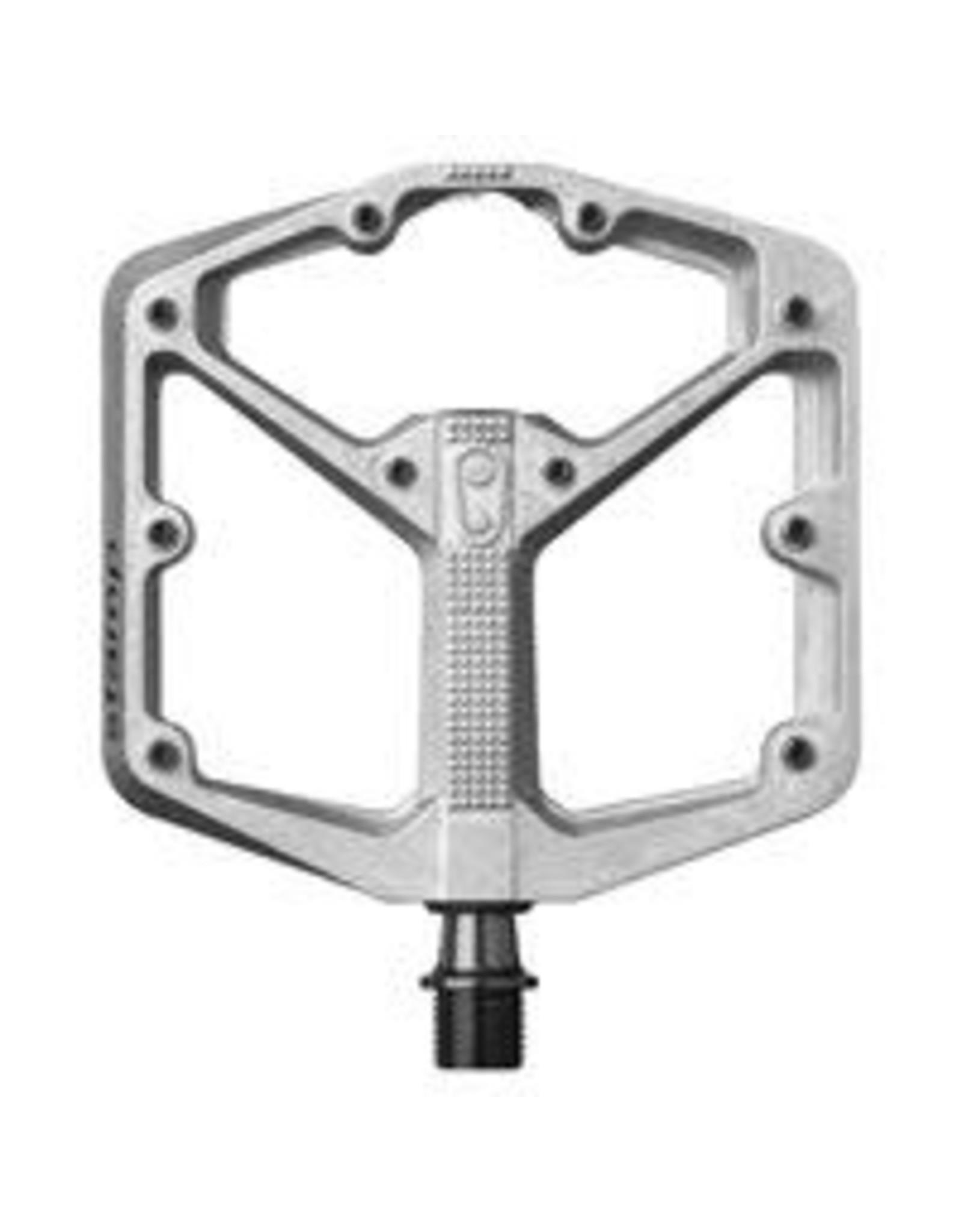 Crankbrothers Crankbrothers Stamp 2 Pedal Large Raw Silver