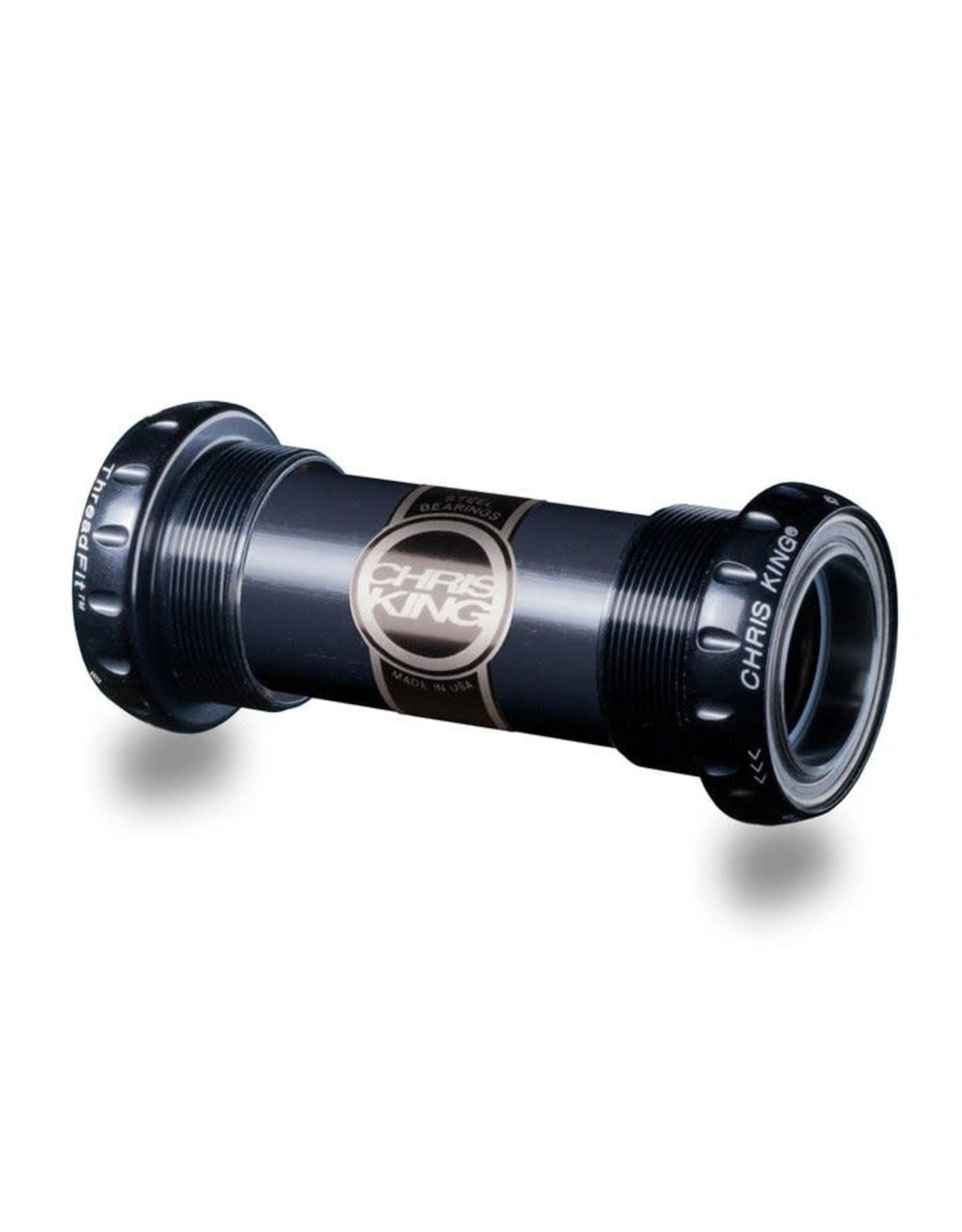 Chris King Chris King Thread Fit 24 External Road 68/73 Bottom Bracket Black