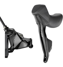 SRAM SRAM Rival eTap AXS HRD Shift/Brake Lever and Hydraulic Disc Caliper - Left/Front, Flat Mount 20mm Offset, 950mm Hose, Black, D1