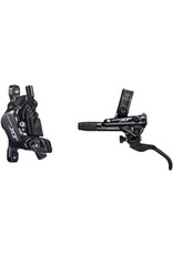 Shimano Shimano Deore XT BL-M8100/BR-M8120 Disc Brake and Lever - Front, Hydraulic, Post Mount, 4-Piston, Finned Metal Pads, Black