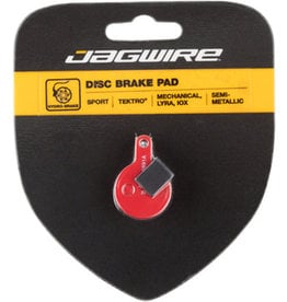 JAGWIRE Jagwire Mountain Sport Semi-Metallic Disc Brake Pads for Tektro Lyra, IOX