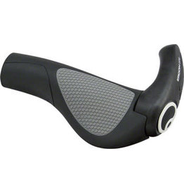 Ergon Ergon GP2-S Grips: Small Black/Gray