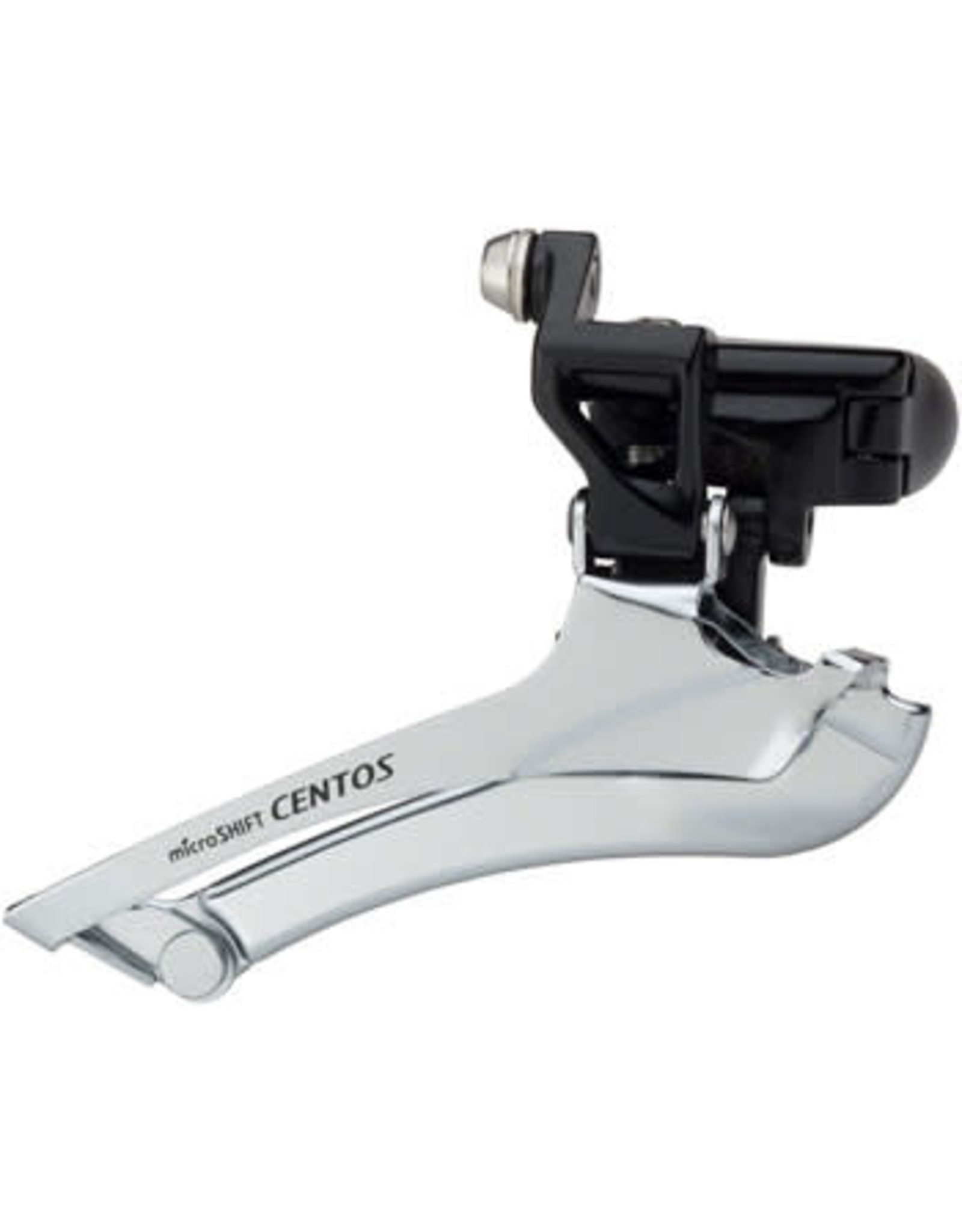MicroShift microSHIFT Centos Front Derailleur 10-Speed Double, 28.6/31.8/34.9 Band Clamp, Shimano Compatible