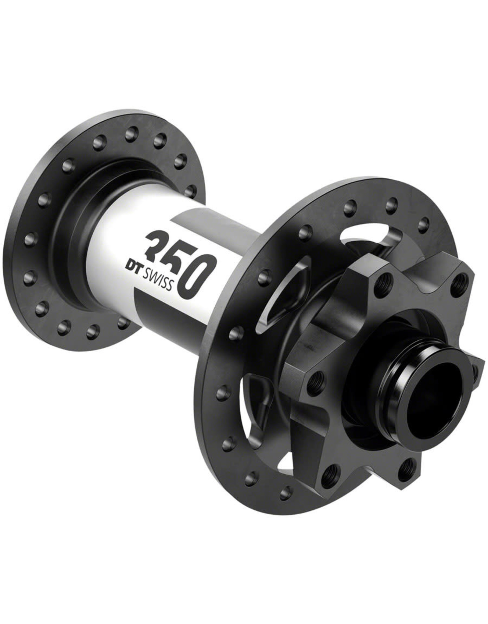 DT Swiss DT Swiss 350 Front Hub: 32h, 15mm X 100mm Thru Axle, Center Lock Disc (has been laced before)