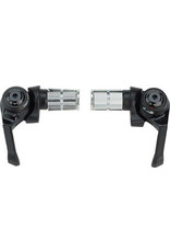 MicroShift microSHIFT Bar End Shifter Set - 11-Speed Double/Triple Shimano Dynasys Compatible Black