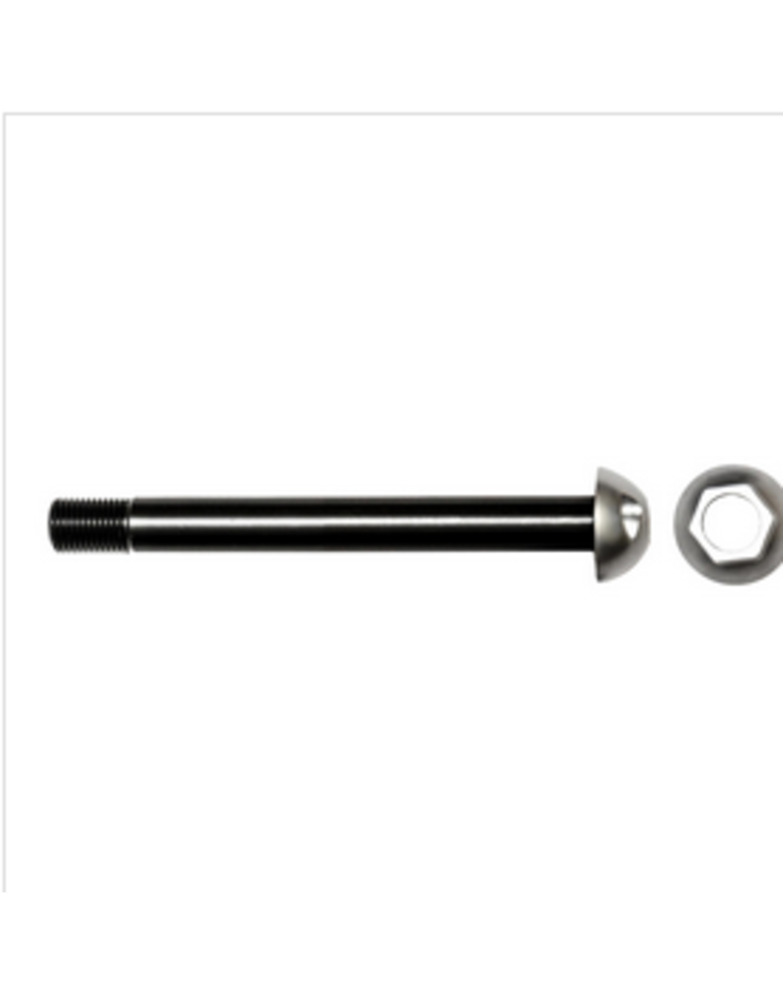 Pinhead Locking Pinhead M12 x 162 mm x P1.5 Thru Axle Wheel Lock TA #148 Rear