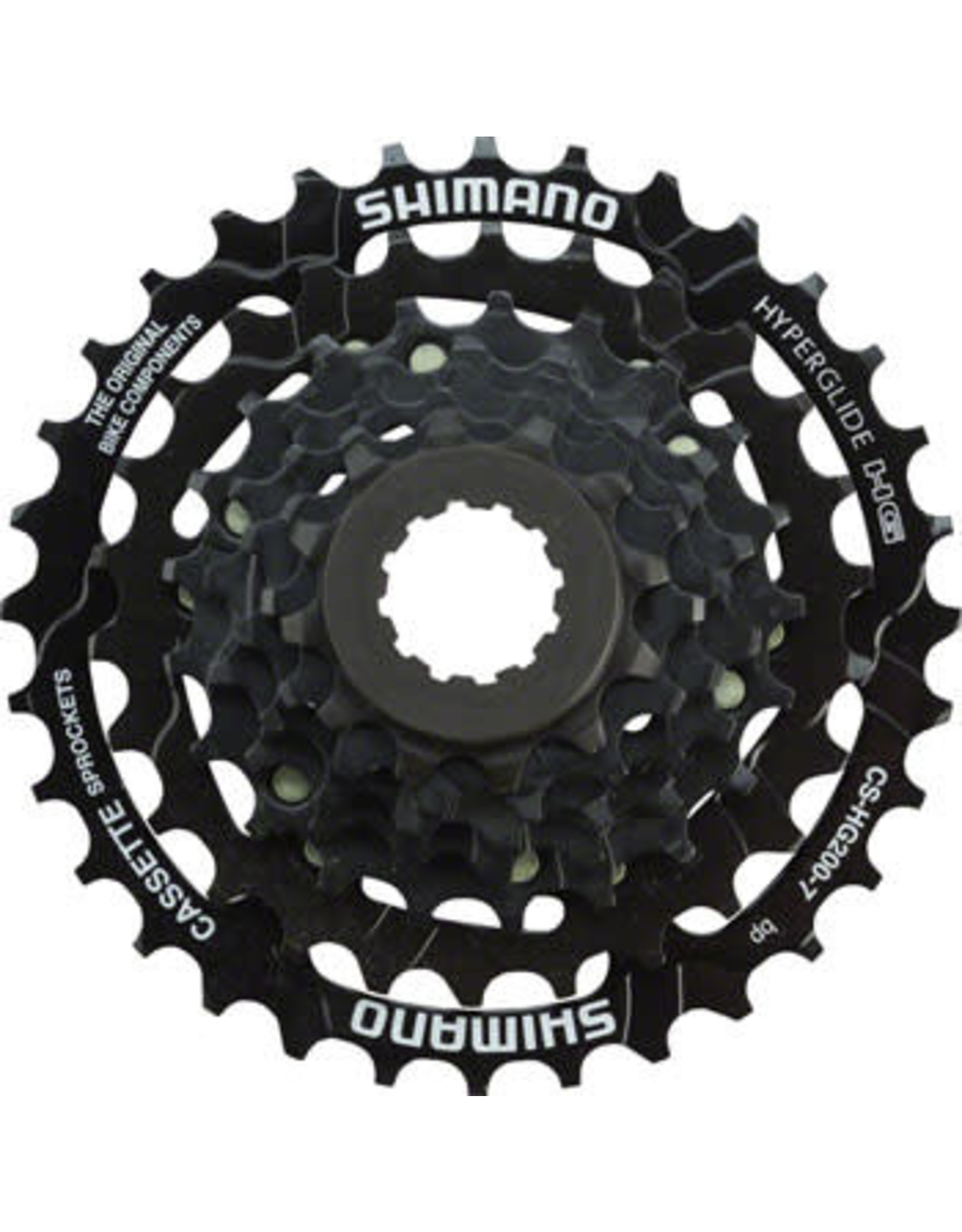 Shimano Shimano Tourney CS-HG200 Cassette - 7 Speed, 12-32t, Black