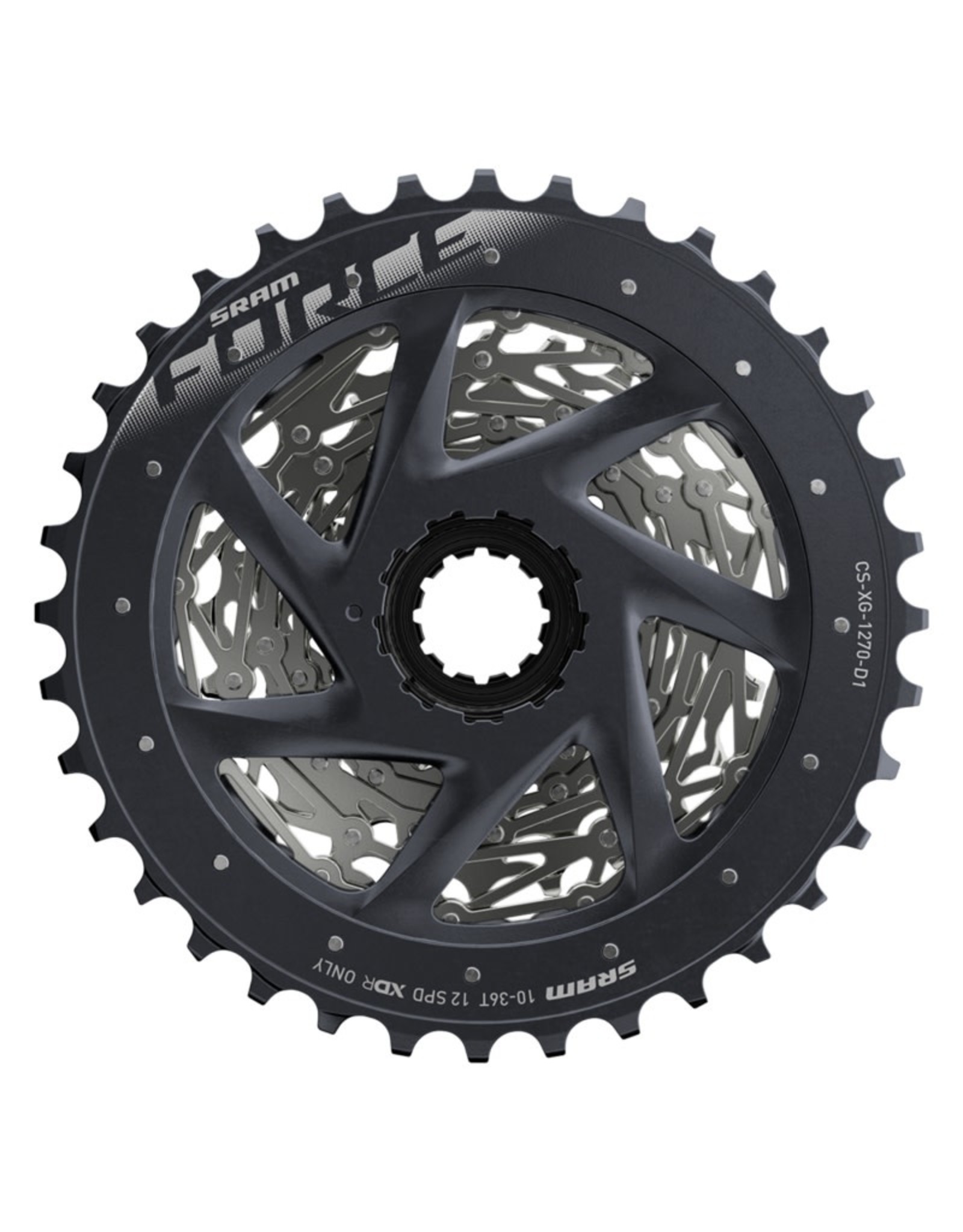 SRAM SRAM Cassette XG-1270 D1 Silver 12 Speed 10-36