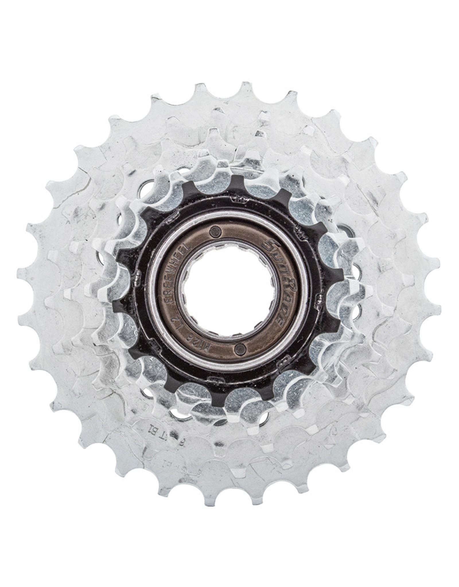 SUNRACE Sunrace MFM2A Multi Speed Freewheel 14-28 6spd Index Silver/Black