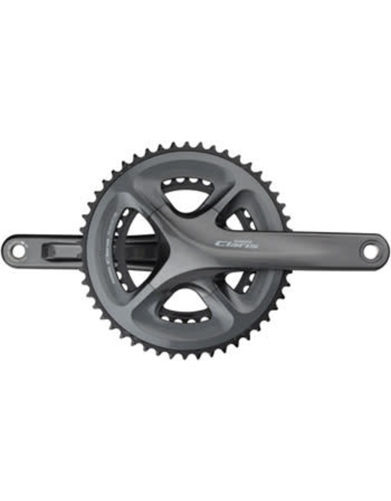 Shimano Shimano Claris FC-R2000 Crankset - 170mm, 8-Speed, 50/34t, 110 BCD, Hollowtech II Spindle Interface, Black
