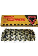 IZUMI Izumi Super Toughness V Chain 1/2 x 1/8 106 Links Gold/Black