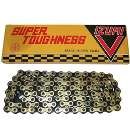 IZUMI Izumi Super Toughness V Chain 1/2 x 1/8 106 Links Gold/Black