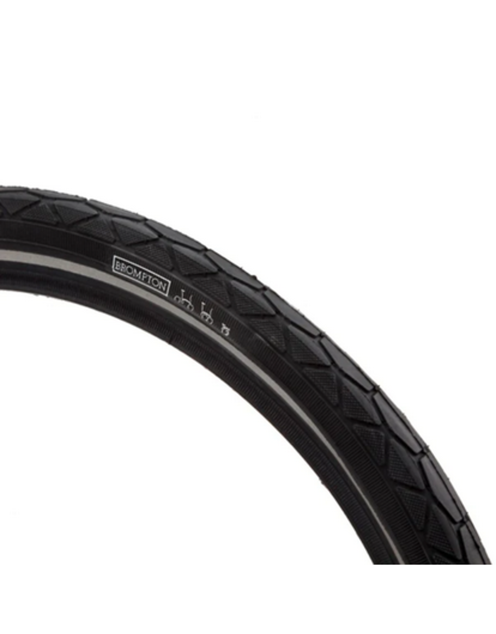 Schwalbe Schwalbe Marathon Tire - 20 x 1.5", Clincher, Wire, Black/Reflective, Performance Line