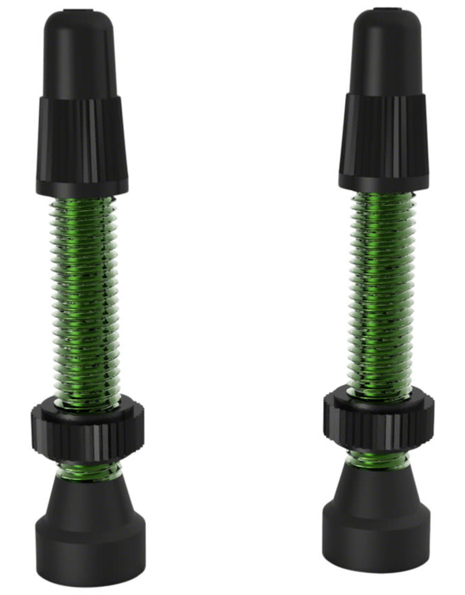 WTB WTB TCS Tubeless Valves (Pair) Aluminum 46mm Green