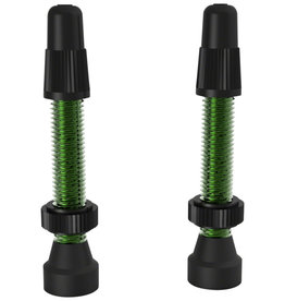 WTB WTB TCS Tubeless Valves (Pair) Aluminum 46mm Green