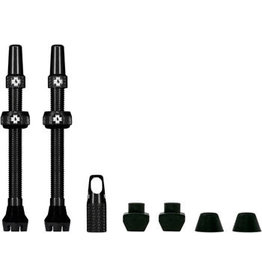 Muc-Off Muc-Off V2 Tubeless Valve Kit - Black 60mm Pair