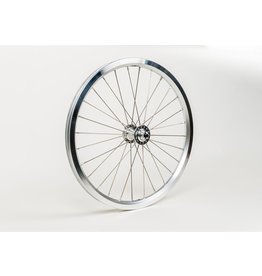 Brompton Brompton Front Wheel Radial Lacing, Includes Fittings for Standard Bikes, Silver