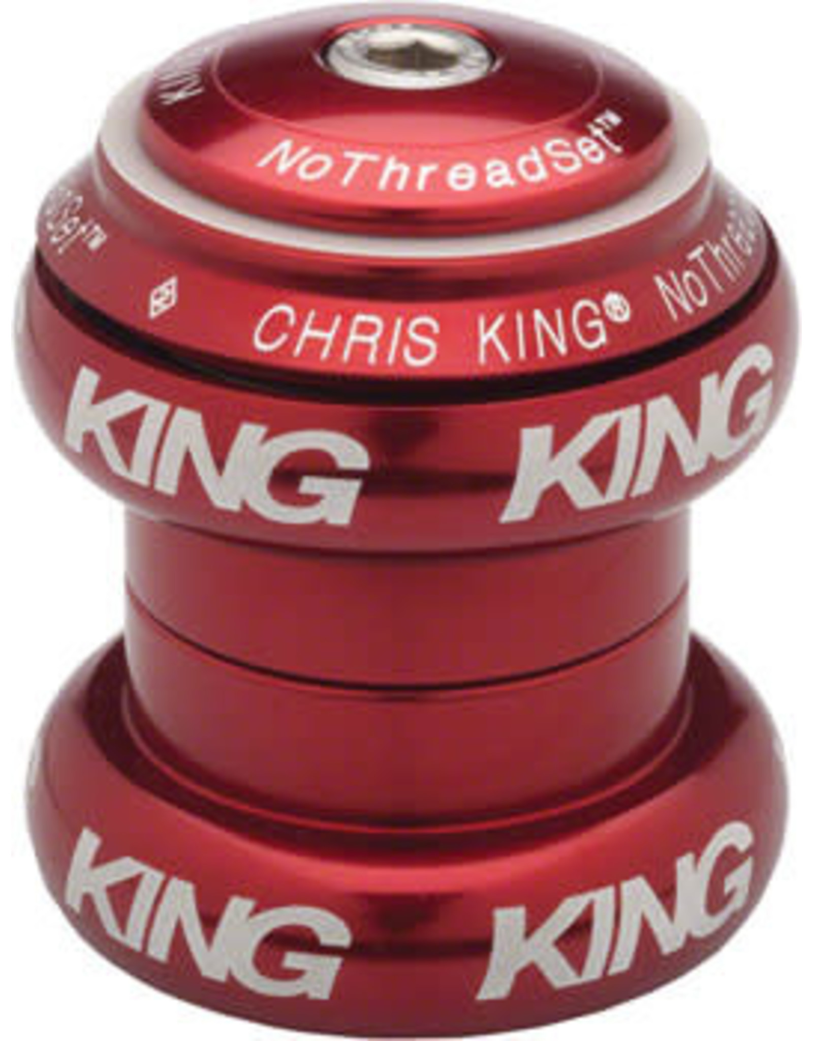 Chris King (In Store Only) Chris King Headset 1-1/8" Red Bold