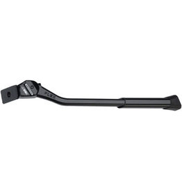 Pletscher Pletscher Optima Flex Center Mount E-Bike Kickstand: 390mm Spacing, Black